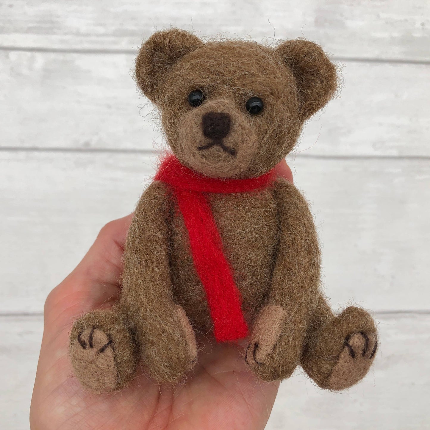 Teddy Bear Needle Felting Kit