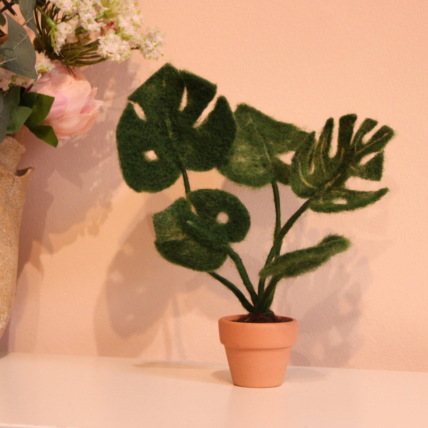 Monstera Plant Small Needle Felt Kit - SLOLife Studio & Mercantile