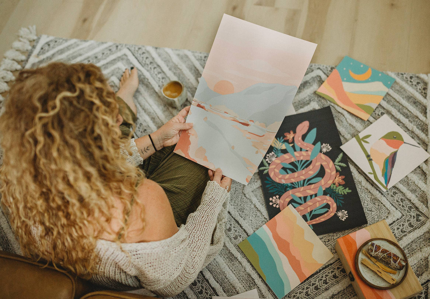 Walk in Nature Meditative Art Paint by Number Kit - SLOLife Studio & Mercantile