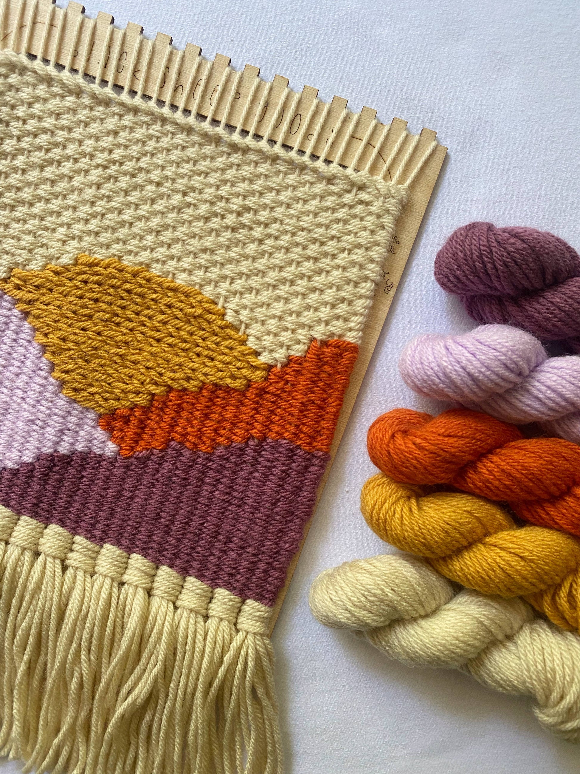 DIY Tapestry Weaving Kit for Beginners - Yarn & Fiber Crafts - SLOLife Studio & Mercantile