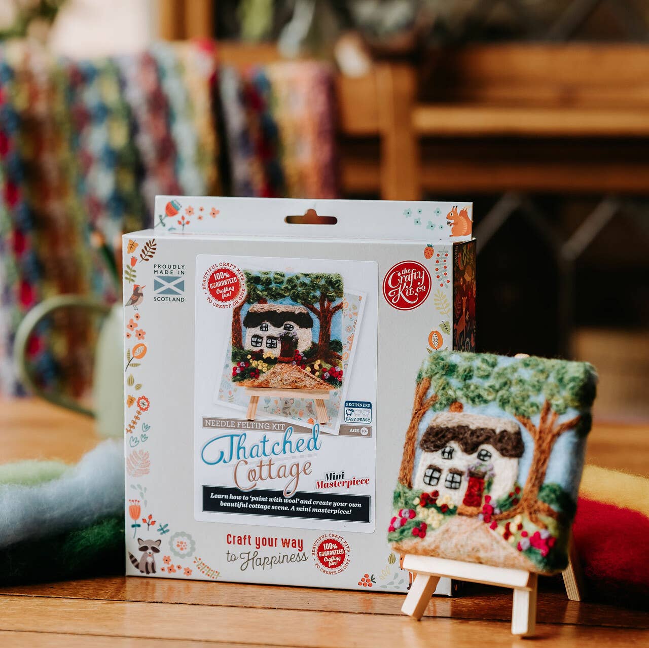 Thatched Cottage Needle Felting Kit - SLOLife Studio & Mercantile
