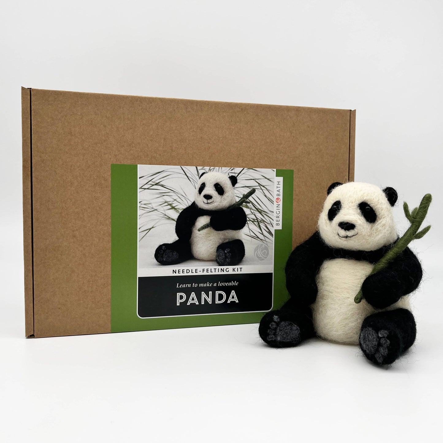 Panda Needle Felting Kit