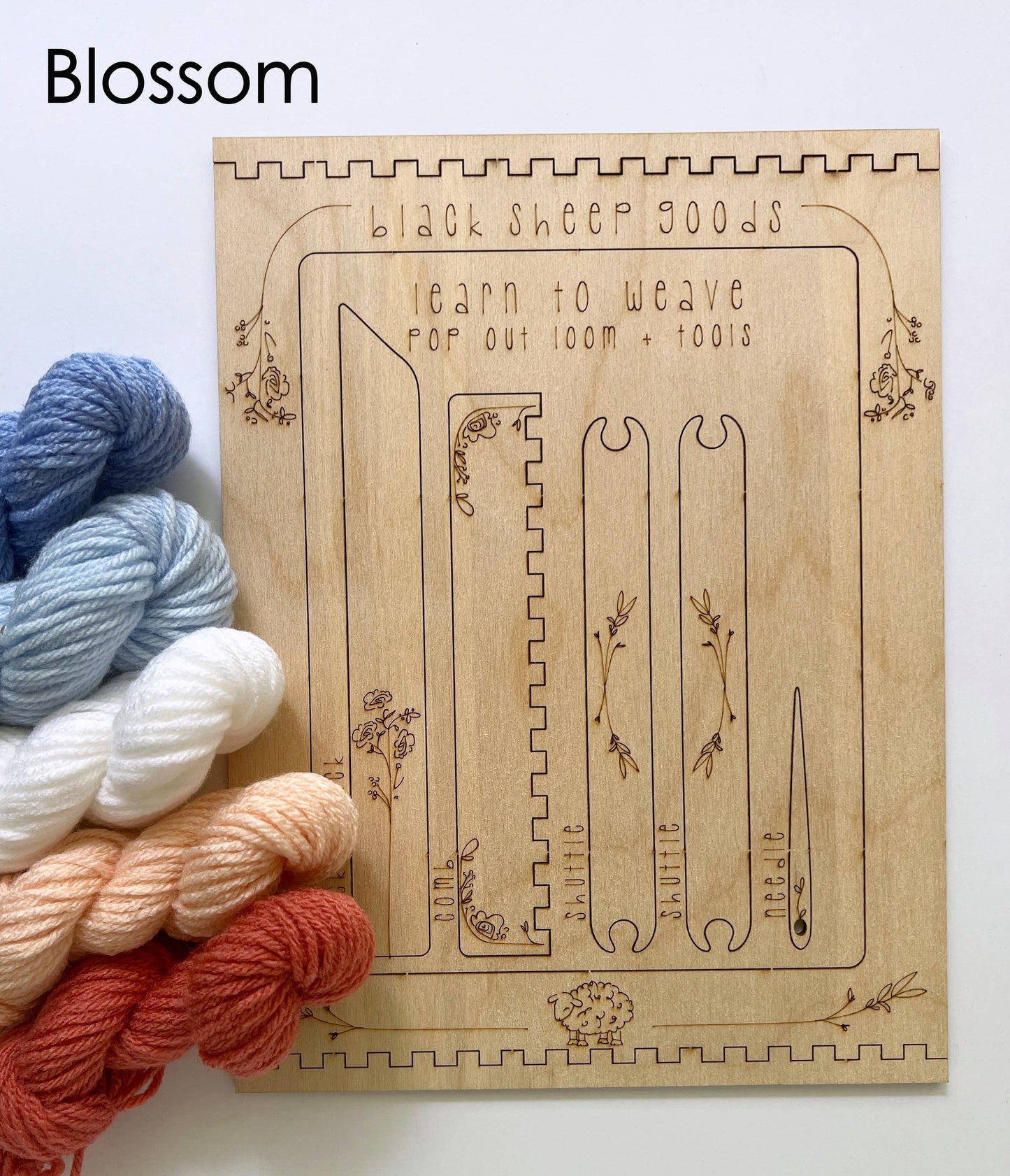 DIY Tapestry Weaving Kit for Beginners - Yarn & Fiber Crafts - SLOLife Studio & Mercantile