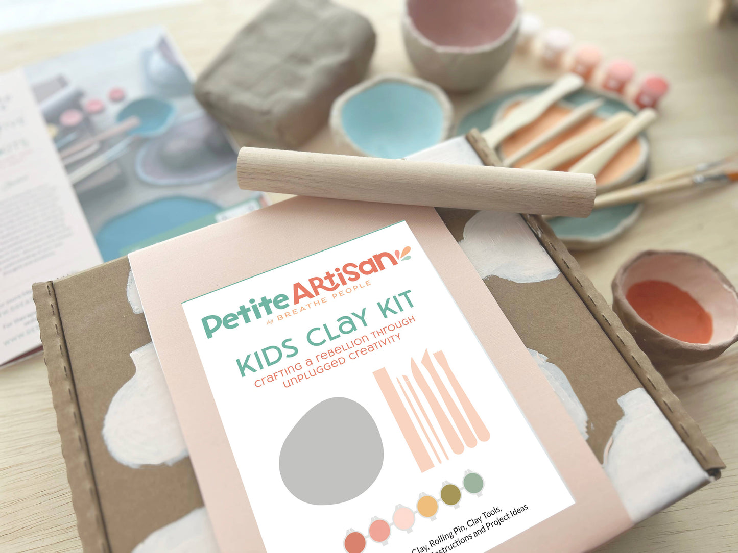 Kids Clay Kit- Nurturing Creativity Beyond the Screen - SLOLife Studio & Mercantile