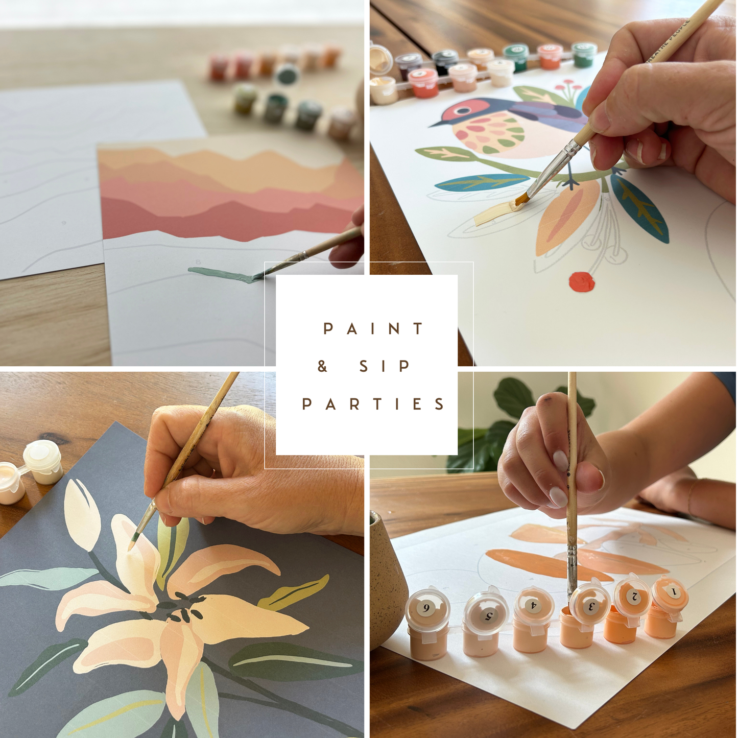 Walk in Nature Meditative Art Paint by Number Kit - SLOLife Studio & Mercantile