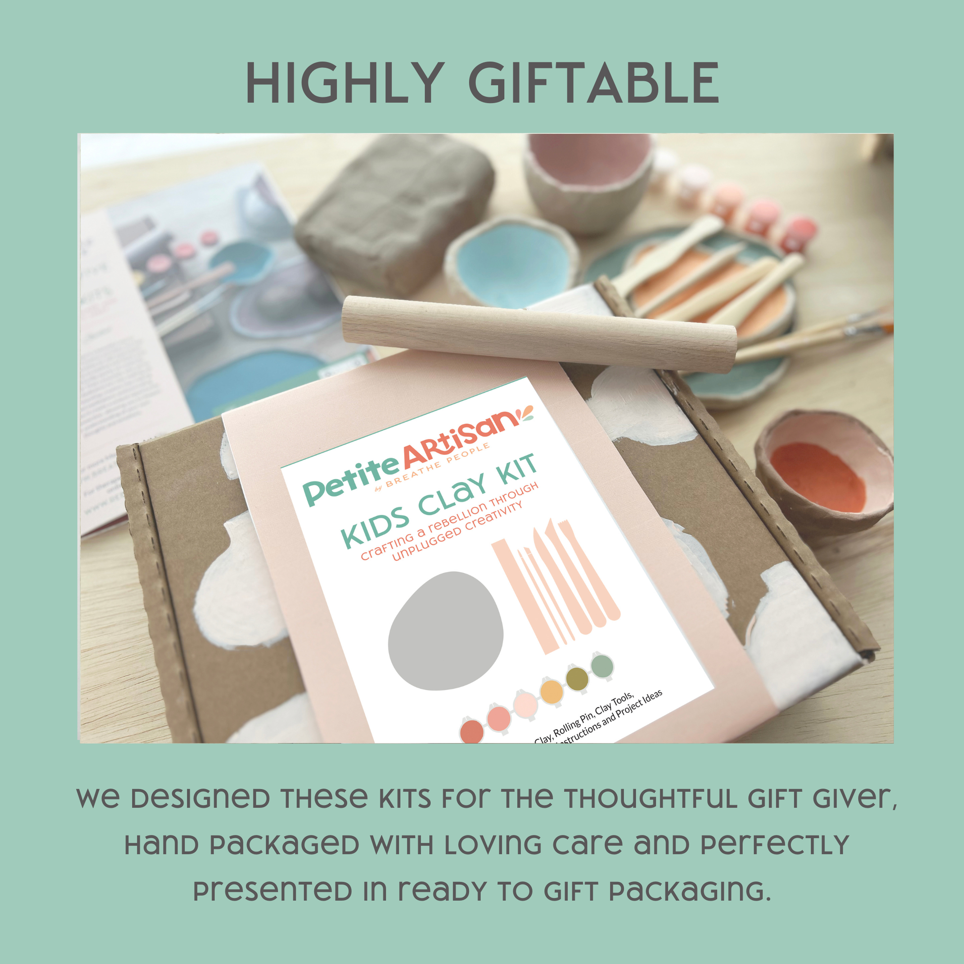 Kids Clay Kit- Nurturing Creativity Beyond the Screen - SLOLife Studio & Mercantile