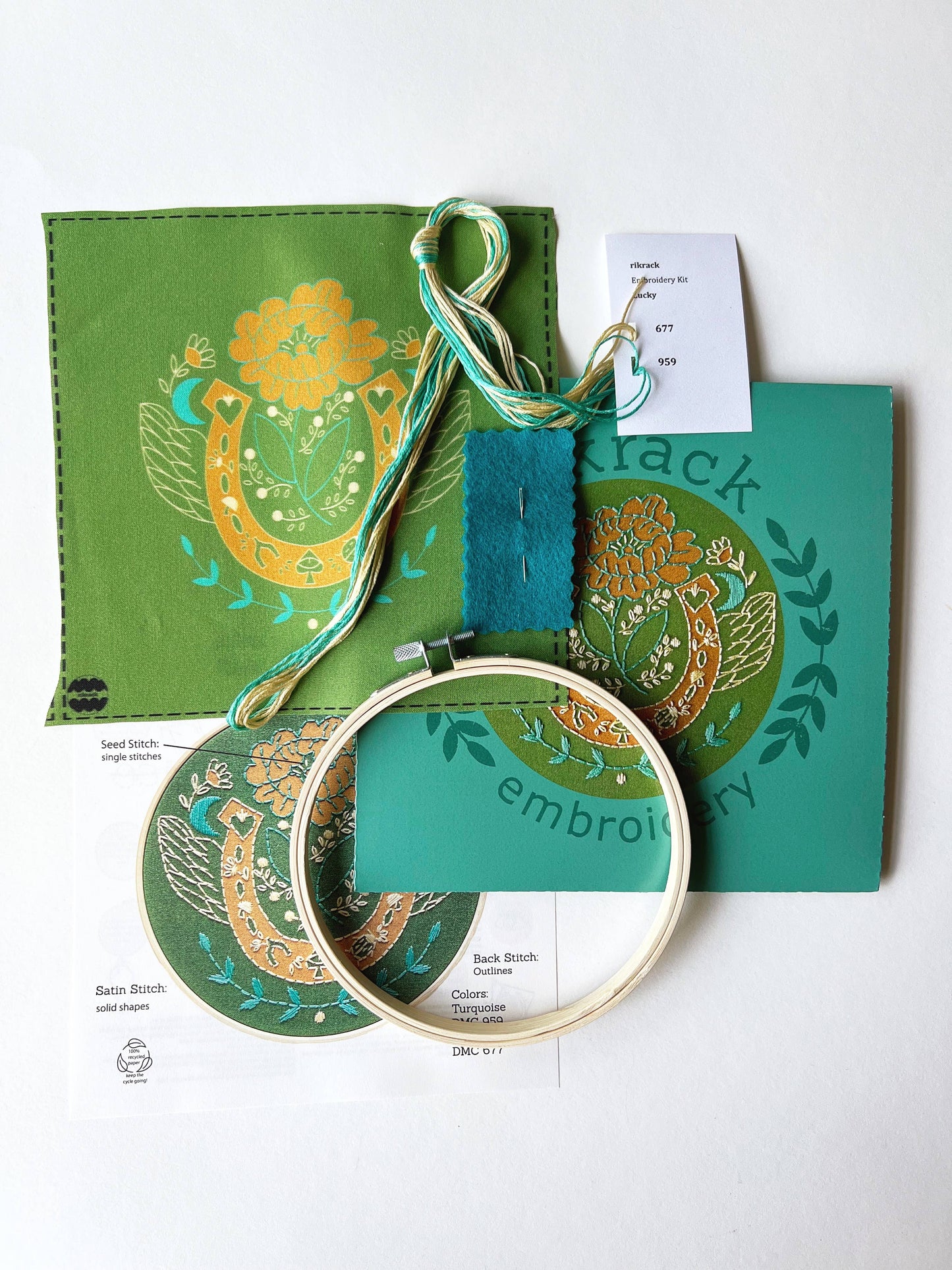 Lucky Embroidery Kit