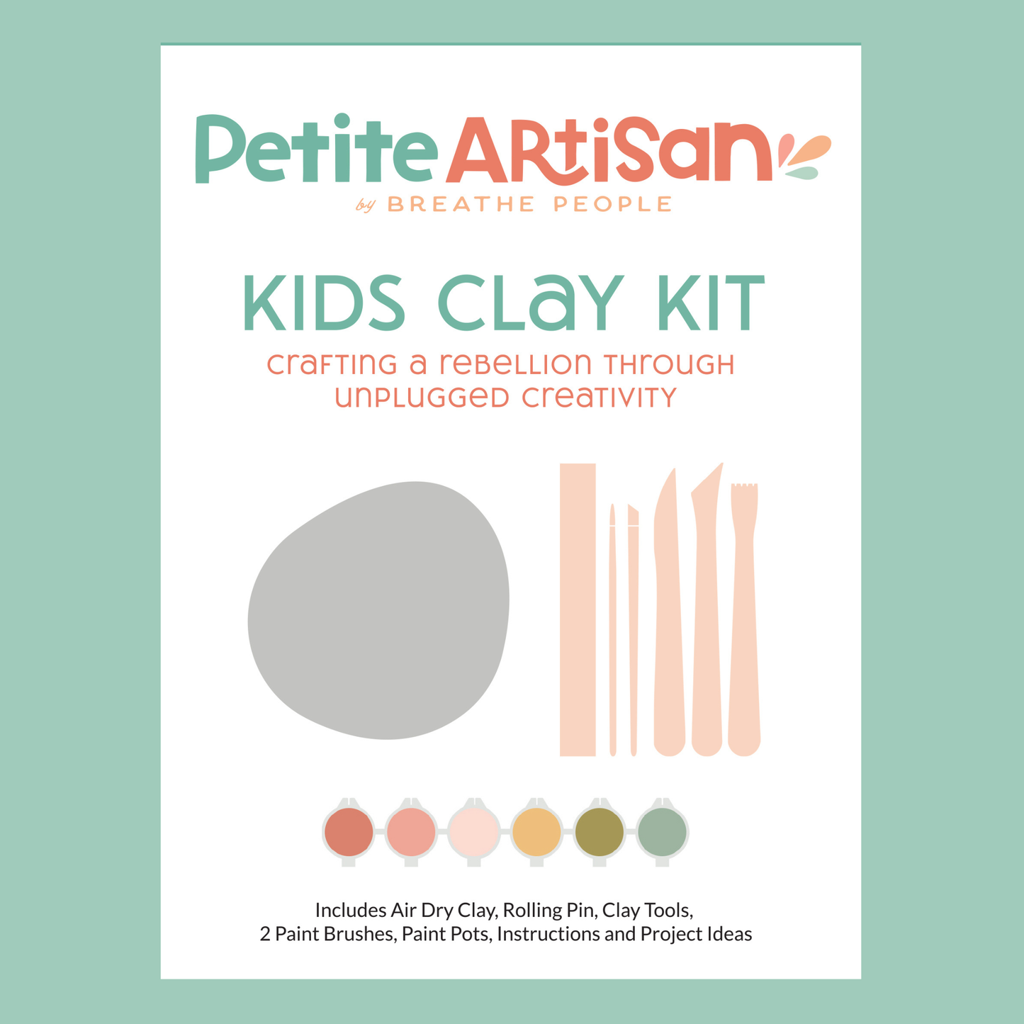 Kids Clay Kit- Nurturing Creativity Beyond the Screen - SLOLife Studio & Mercantile