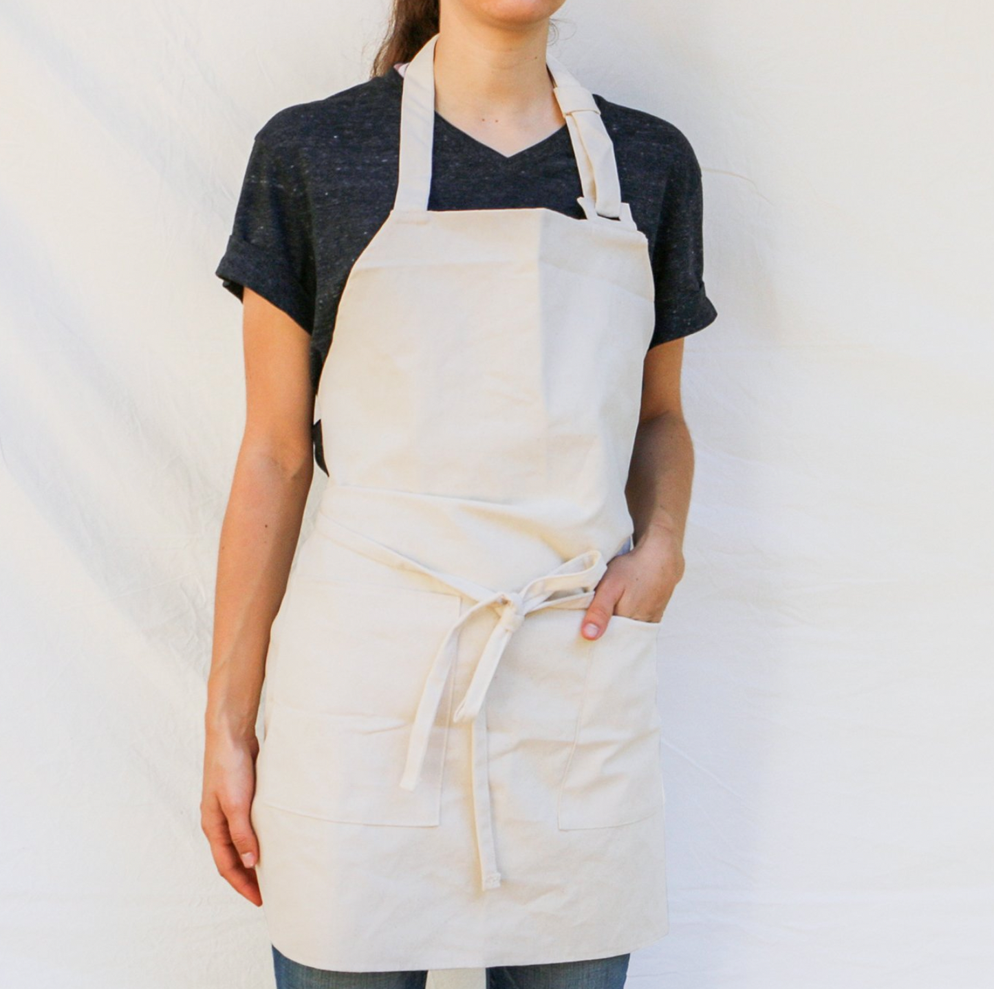 Organic Cotton Apron - SLOLife Studio & Mercantile