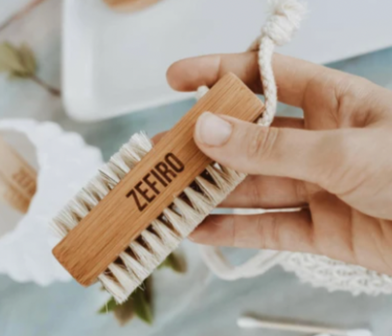 Natural Fiber Nail Brushes - SLOLife Studio & Mercantile