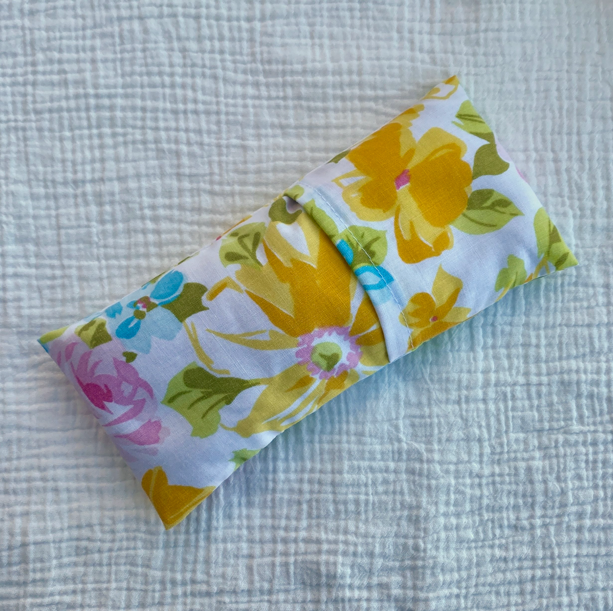 Sew a Flax and Lavender Eye Pillow - SLOLife Studio & Mercantile