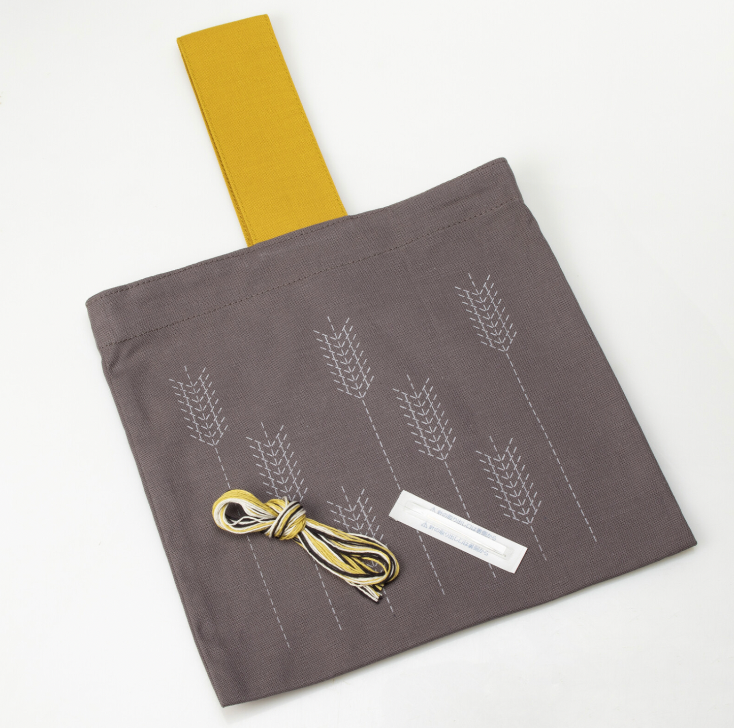 Sashiko Wheat Mini Bag Kit