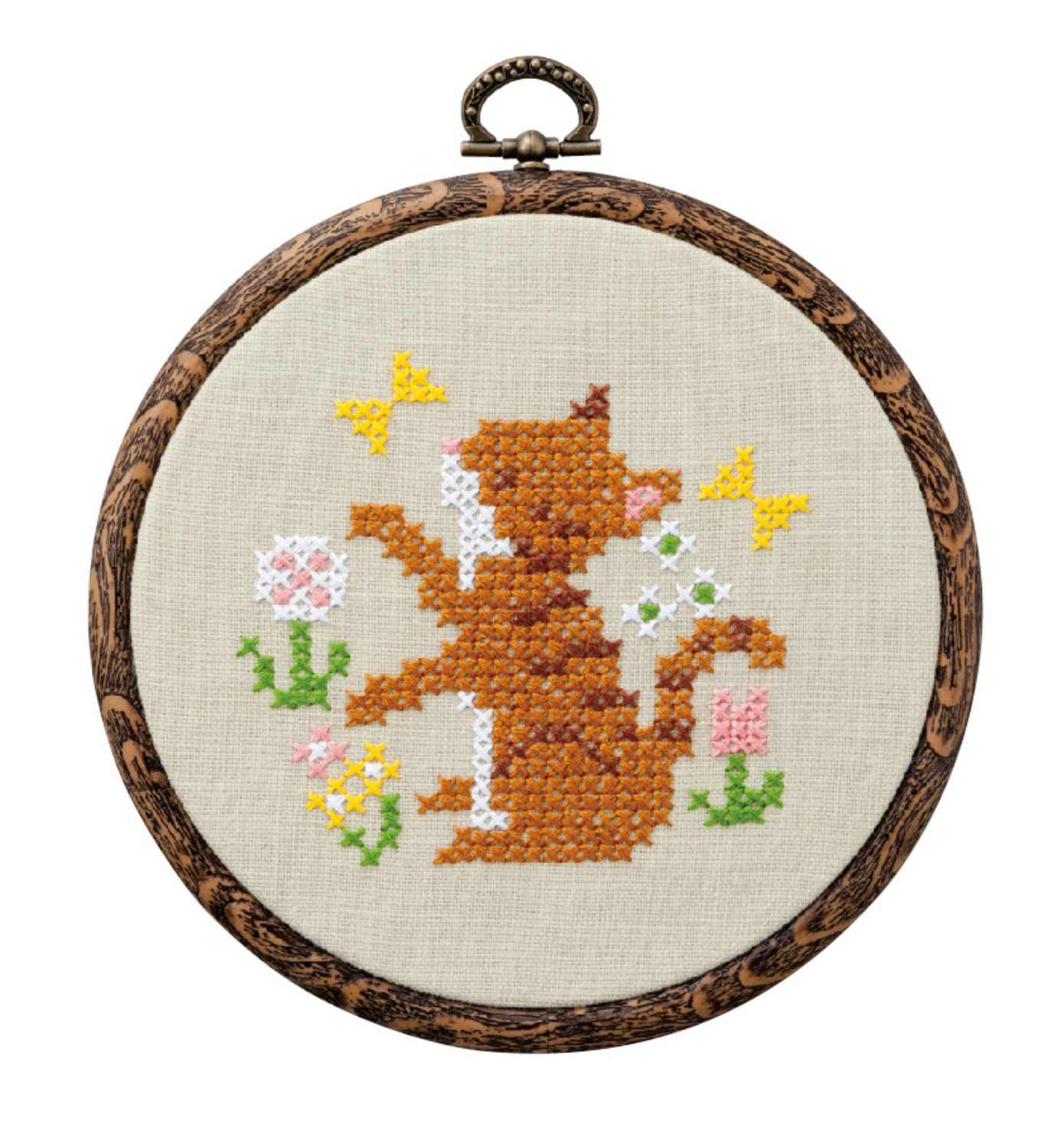 Kitty Cat Cross Stitch Kit