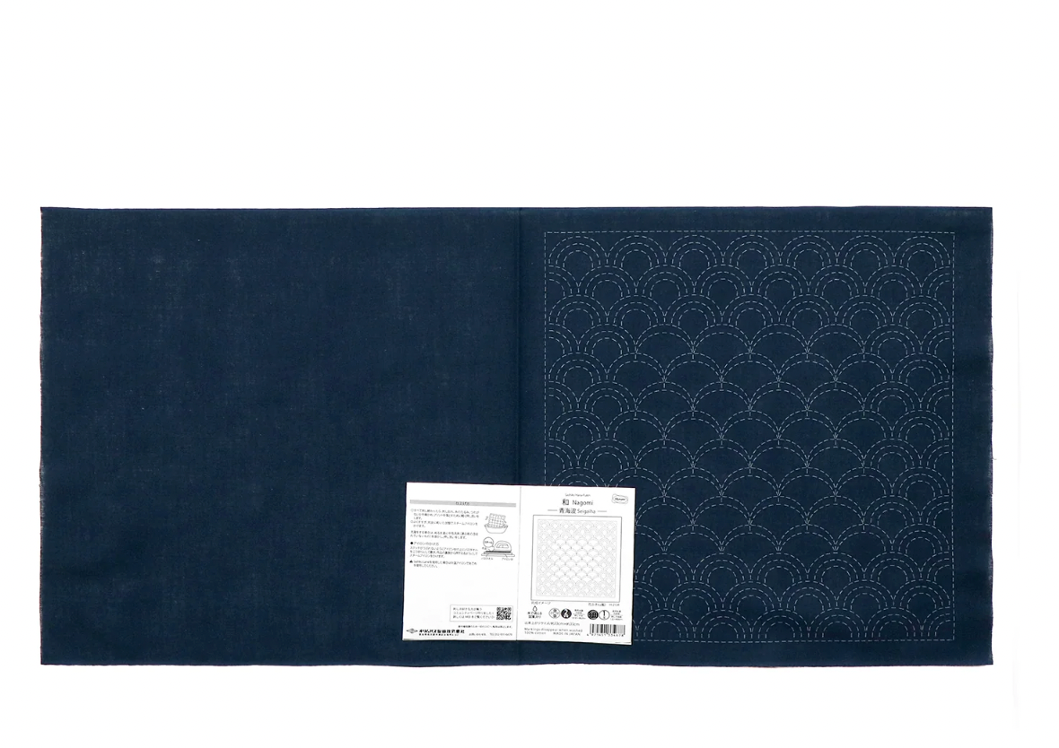 Sashiko Nagomi Seigaiha H-2134