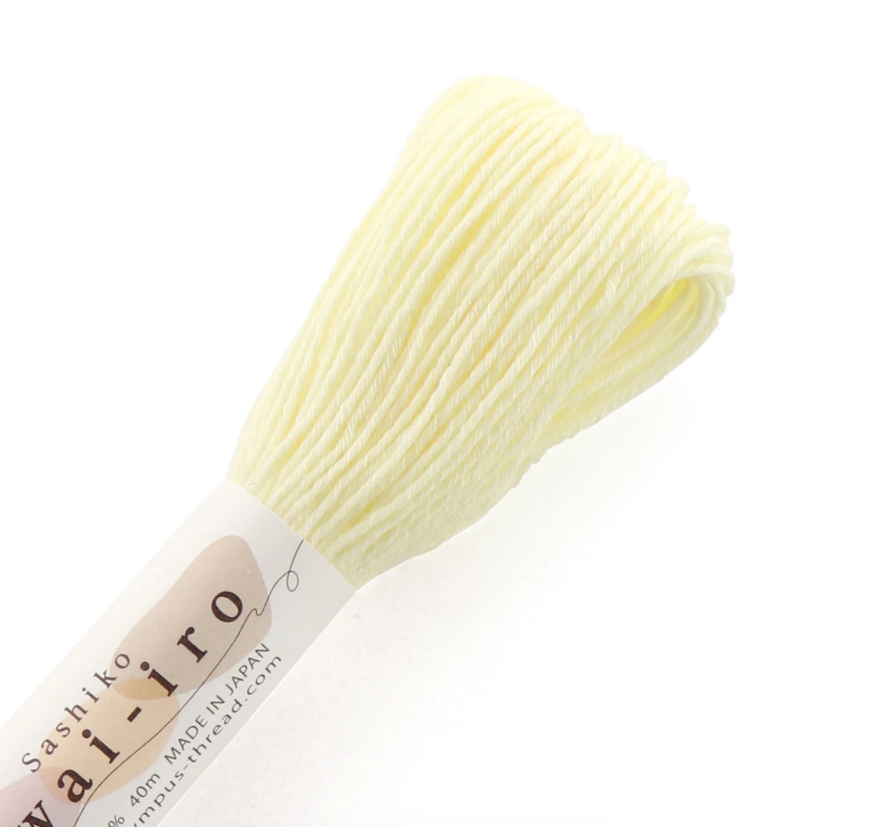 Olympus Sashiko Thread – 20m | Japanese Cotton for Mending & Embroidery
