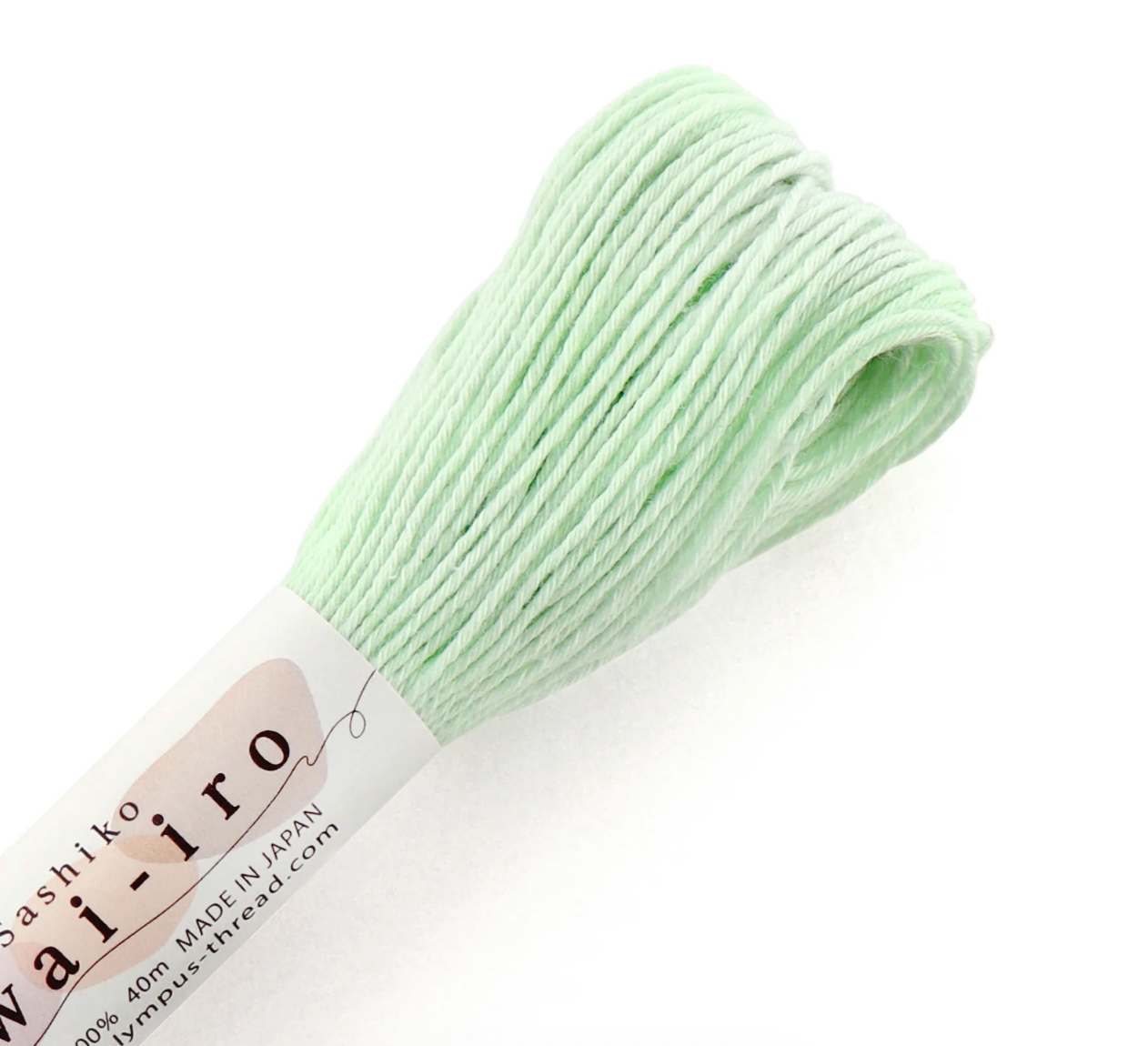 Olympus Sashiko Thread – 20m | Japanese Cotton for Mending & Embroidery