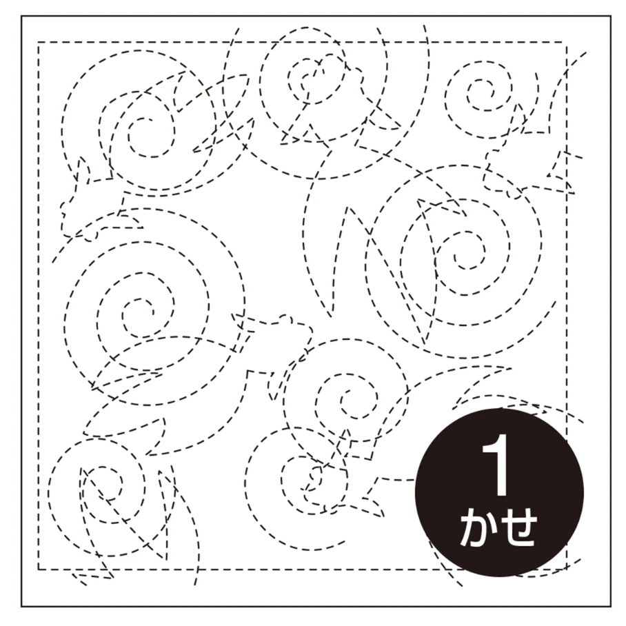 Sashiko Sampler Summer Goldfish
