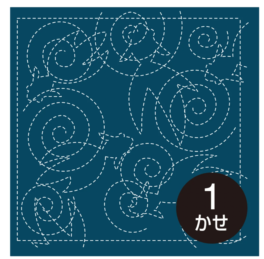Sashiko Sampler Summer Goldfish