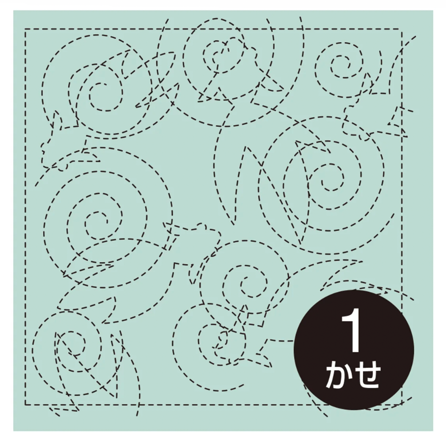 Sashiko Sampler Summer Goldfish