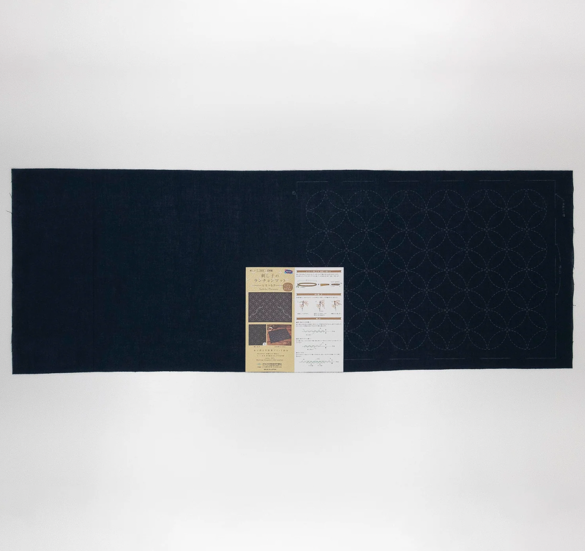 Sashiko Placemat Shippo Tsunagi