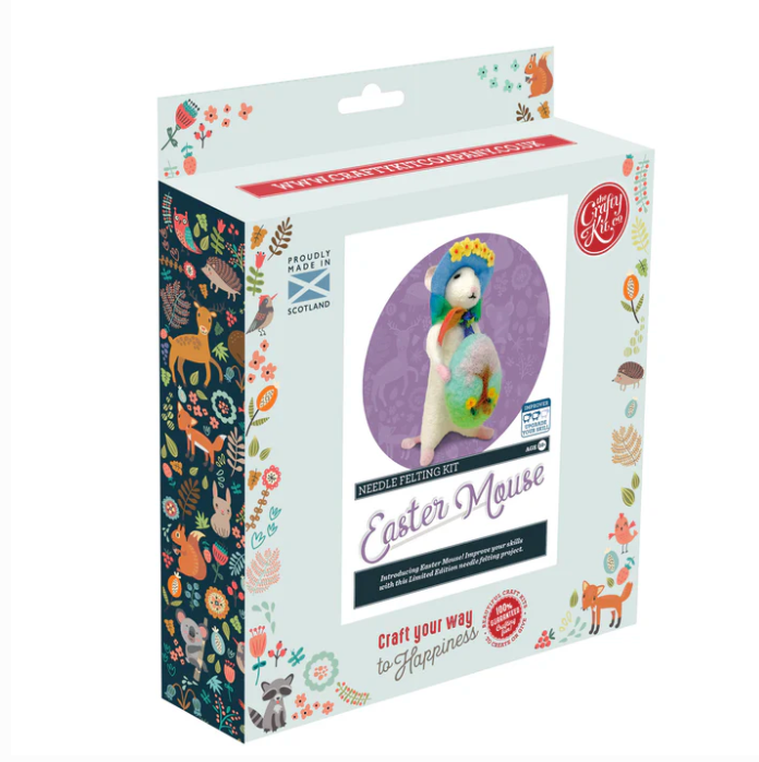 Easter Mouse - Needle Felting Kit