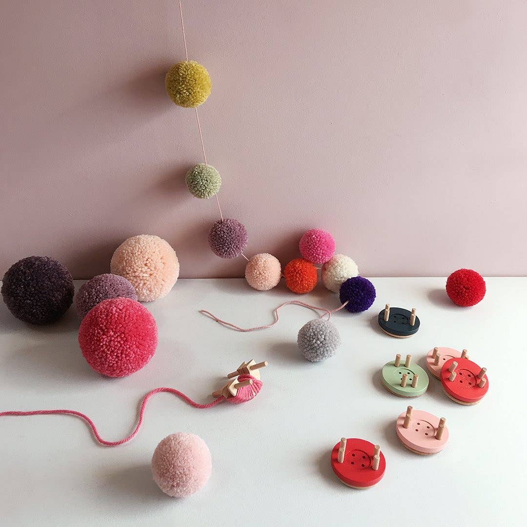 Button Pom Maker – Midnight - Extra Small Size - SLOLife Studio & Mercantile