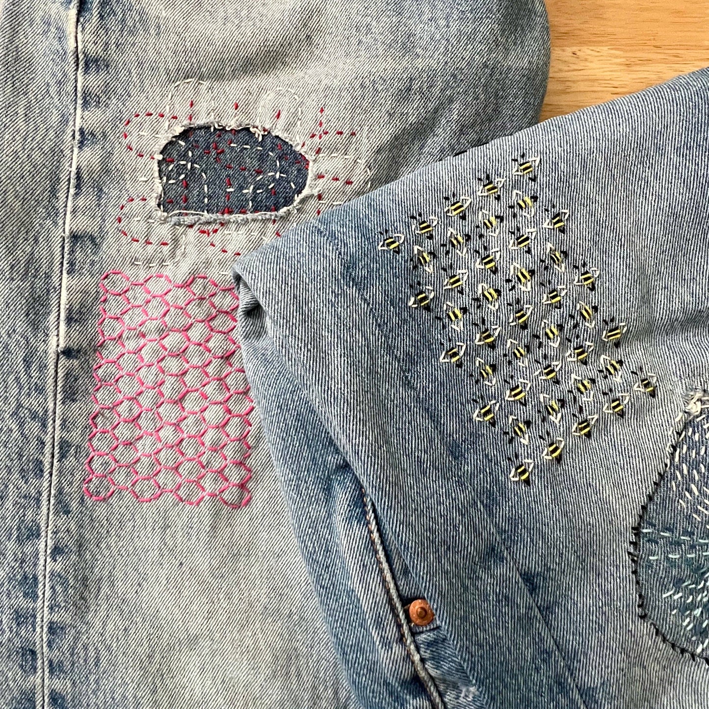 Washable Mending Patterns Gold Set #7 - SLOLife Studio & Mercantile