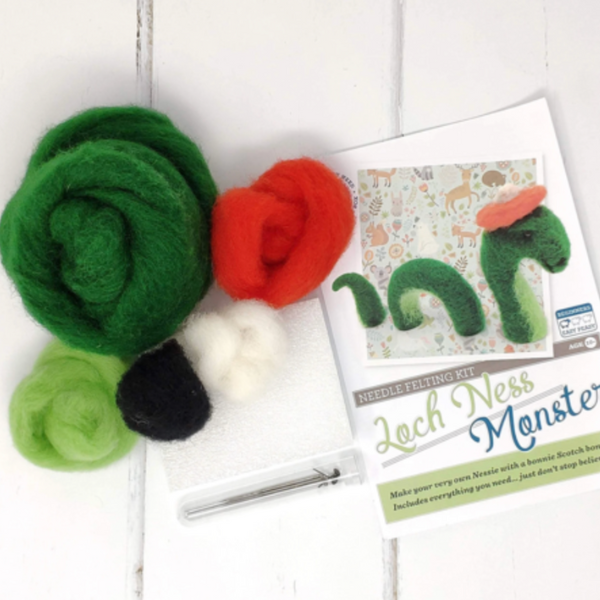 Loch Ness Monster Needle Felting Craft Kit