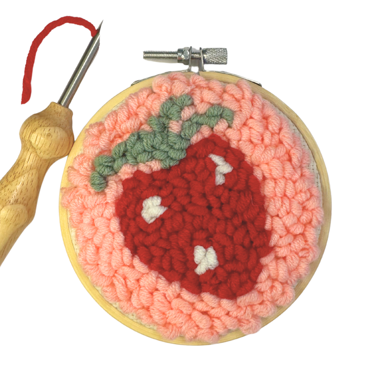 Strawberry Punch Embroidery Kit