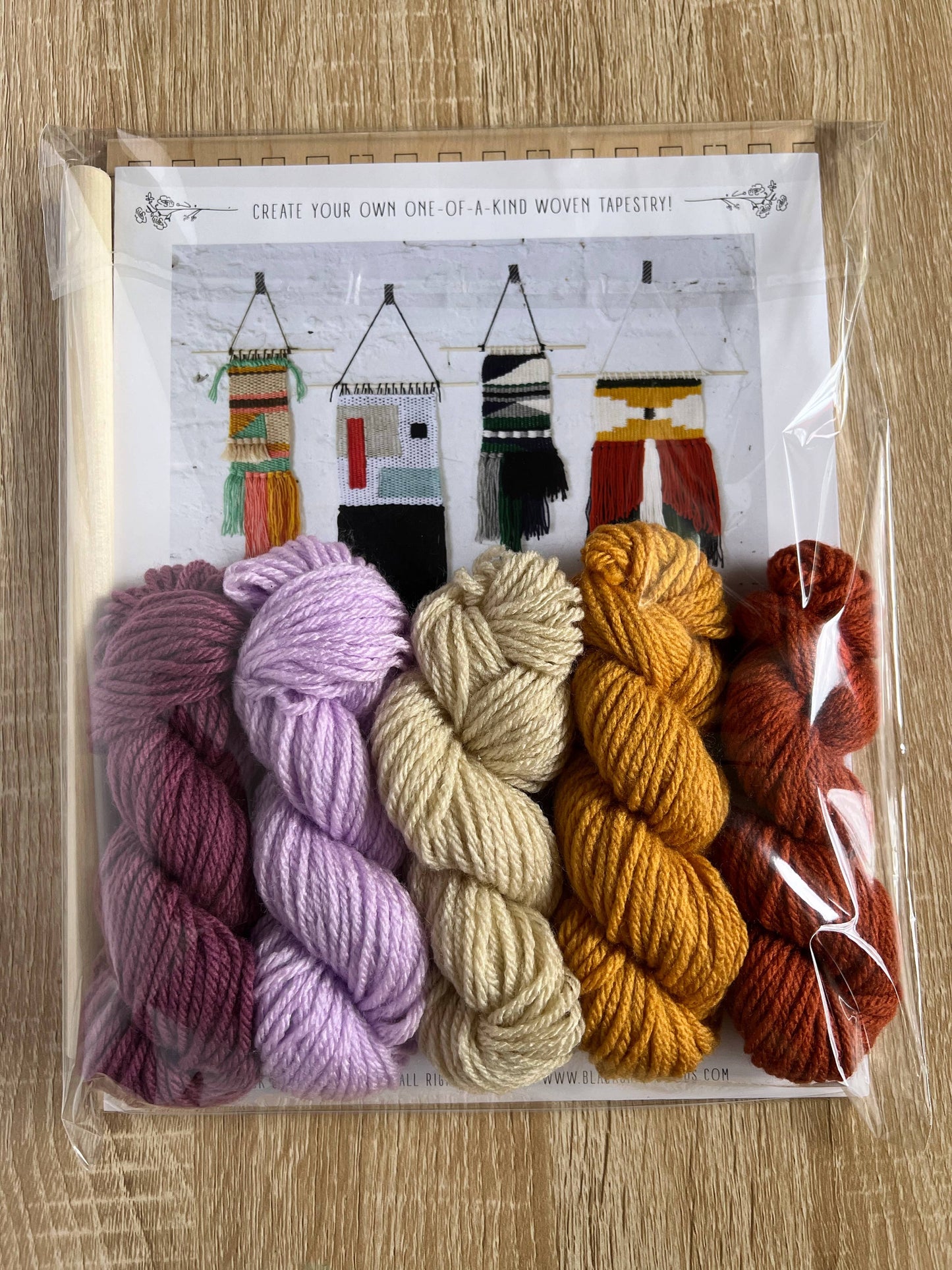 DIY Tapestry Weaving Kit for Beginners - Yarn & Fiber Crafts - SLOLife Studio & Mercantile