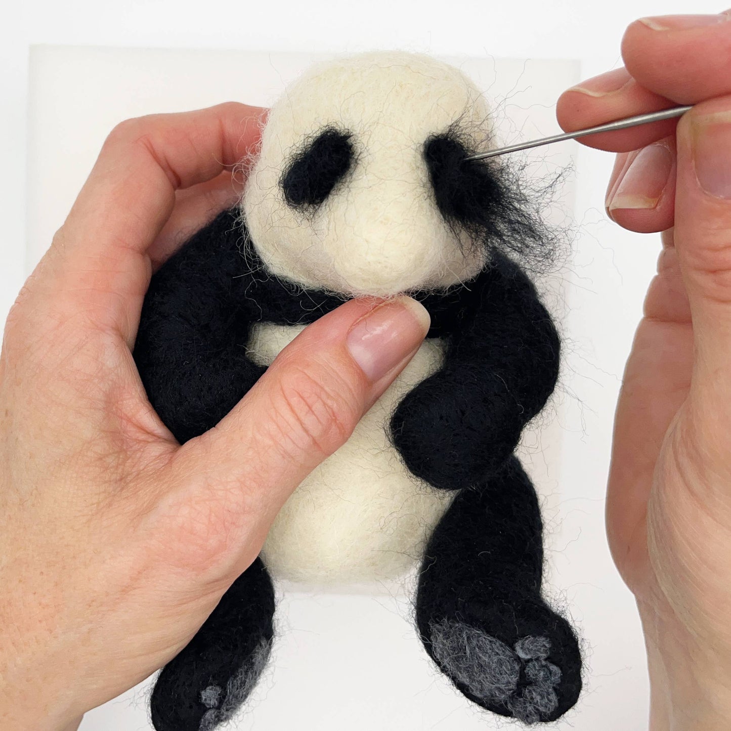 Panda Needle Felting Kit
