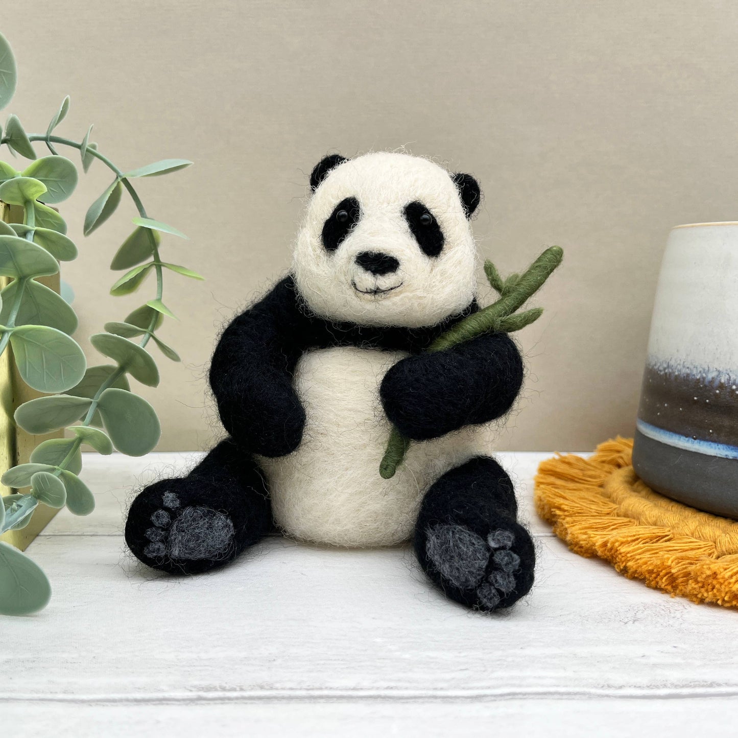 Panda Needle Felting Kit