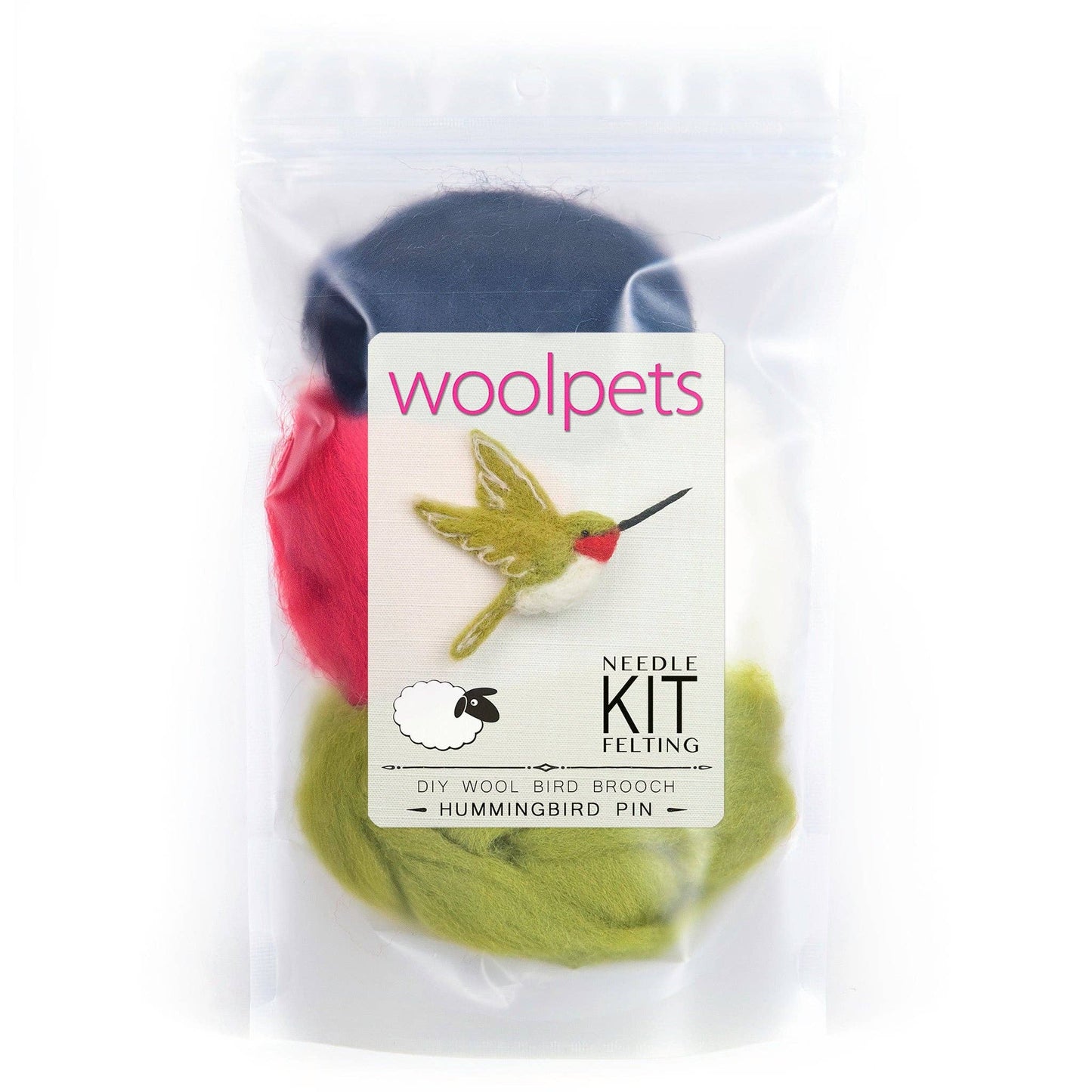Hummingbird Pin Felting Kit