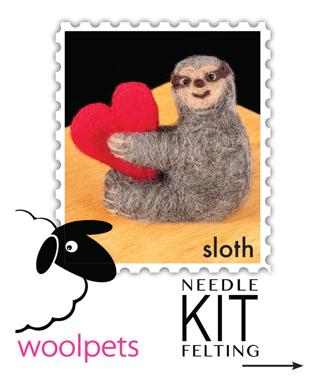 Sloth Felting Kit - SLOLife Studio & Mercantile