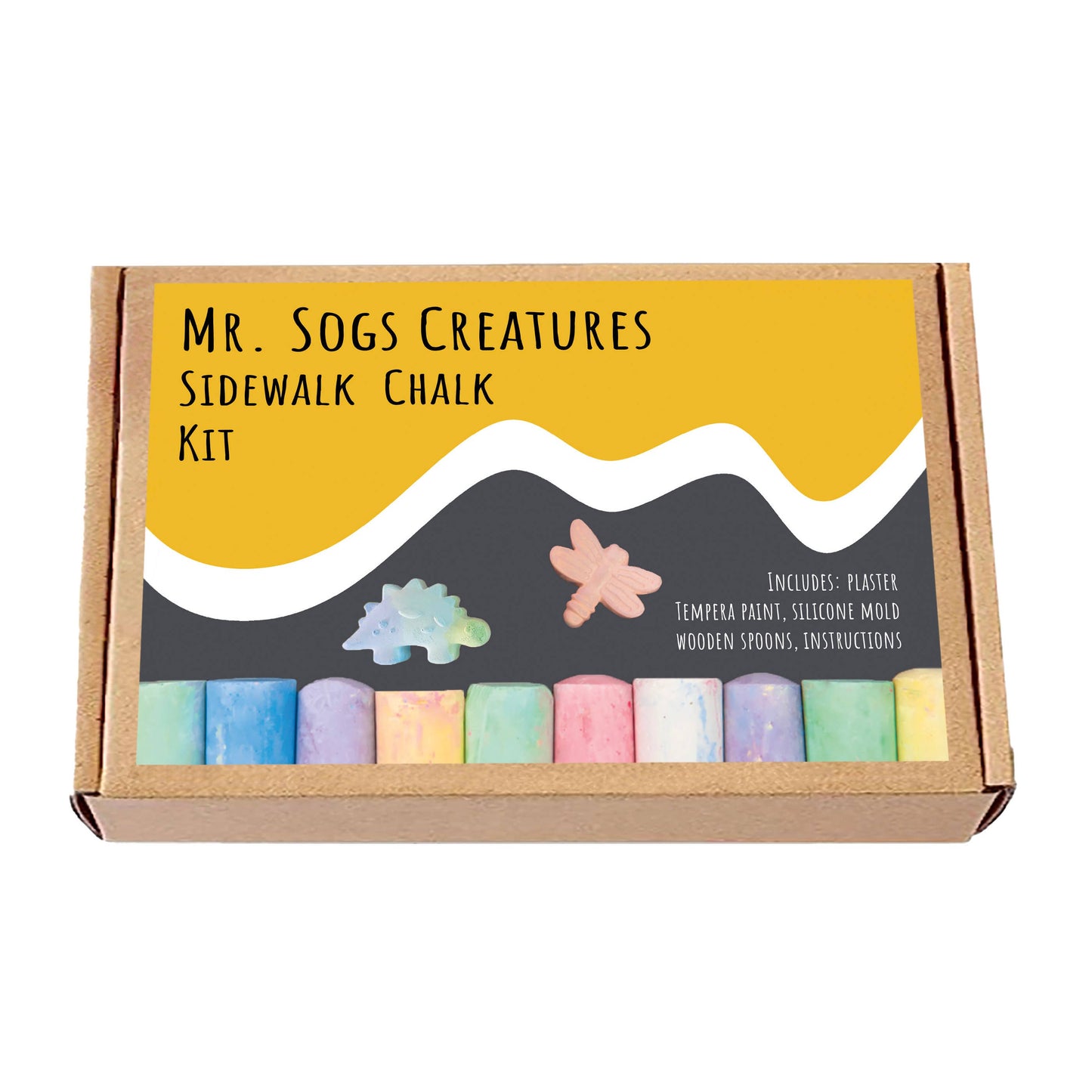DIY Sidewalk Chalk