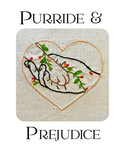 Purride and Prejudice Embroidery Kit