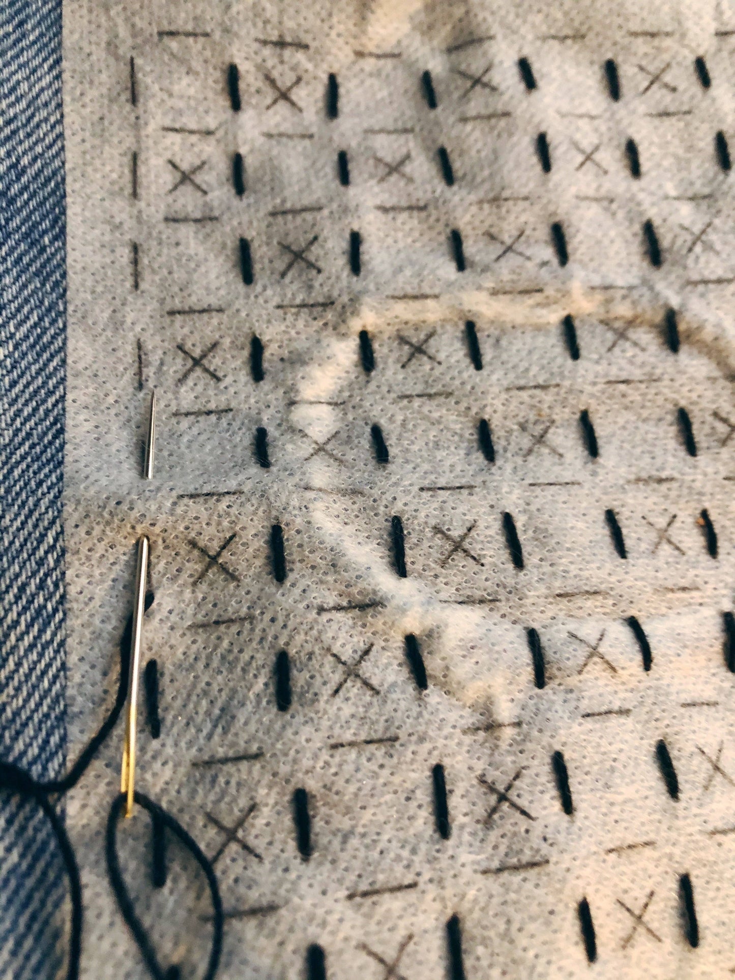 Washable Mending Transfers #4 Green Patterns - SLOLife Studio & Mercantile