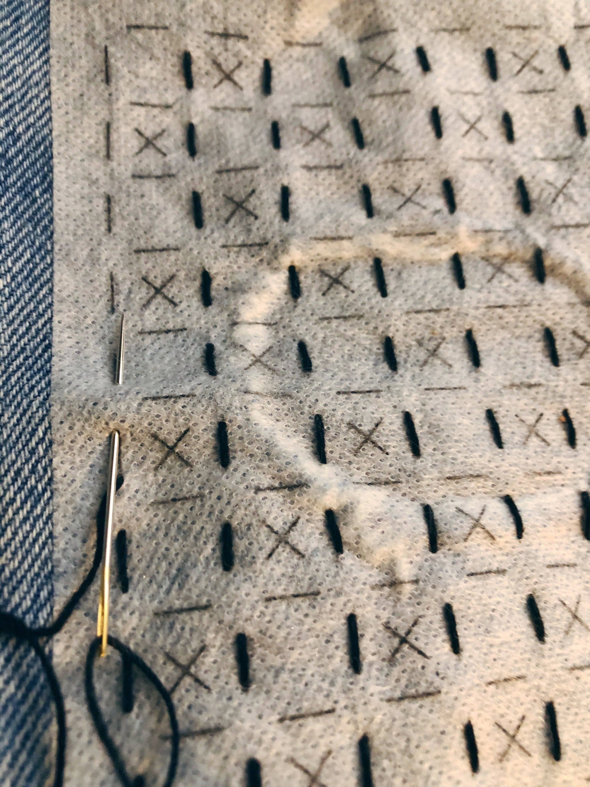 Washable Mending Transfers #4 Green Patterns - SLOLife Studio & Mercantile