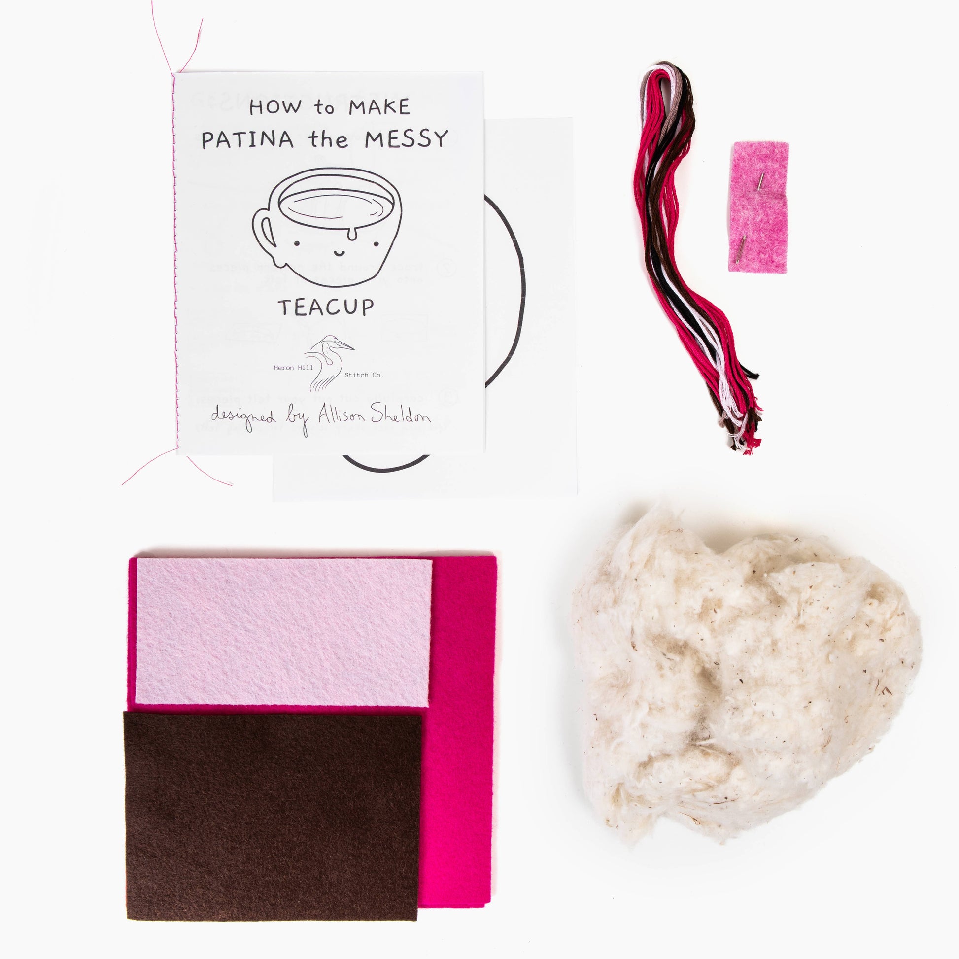 Patina the Messy Tea Cup - DIY Craft Kit - SLOLife Studio & Mercantile