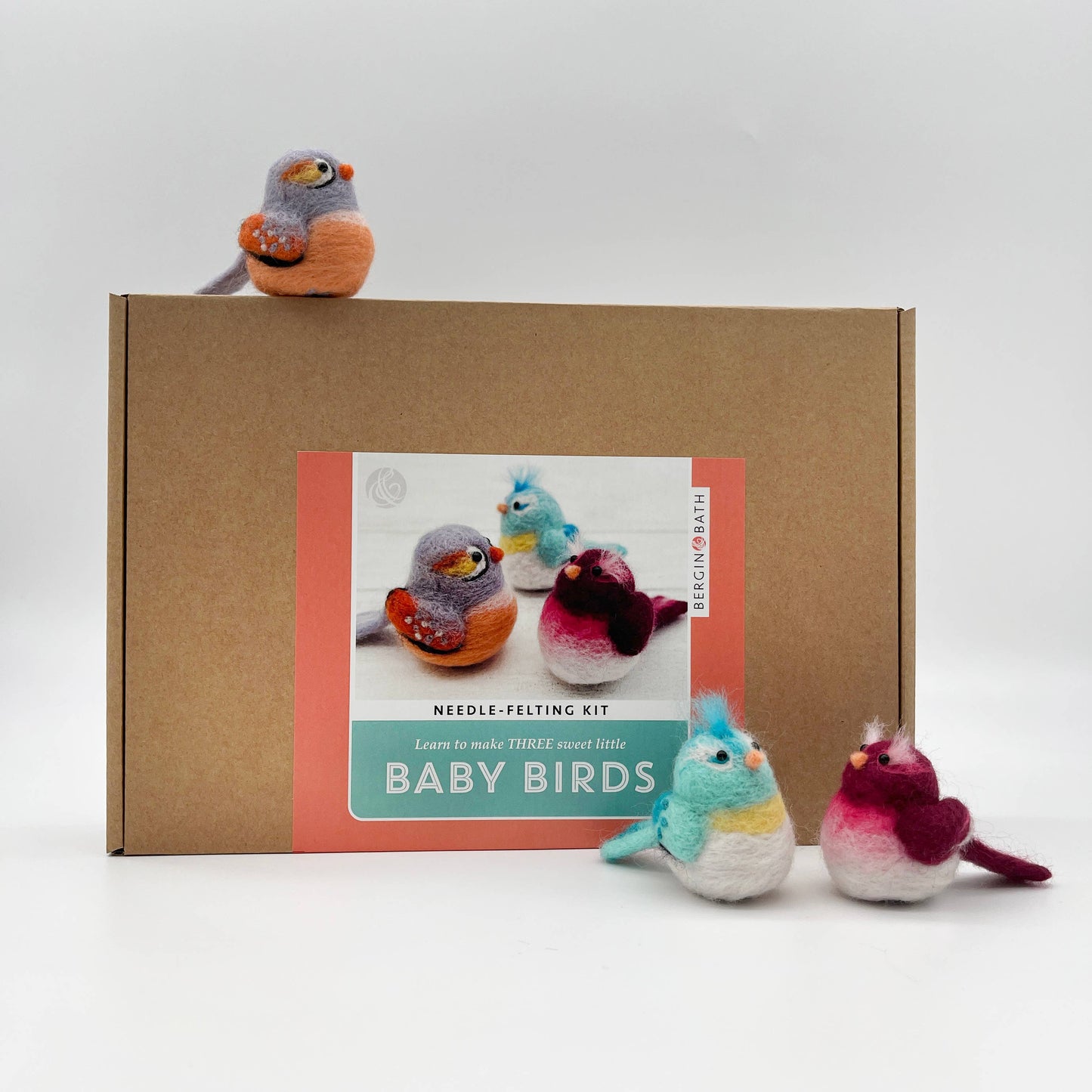Baby Birds Needle Felting Kit - SLOLife Studio & Mercantile