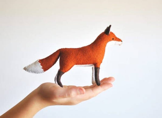 Felt Fox Stuffed Animal Sewing Kit