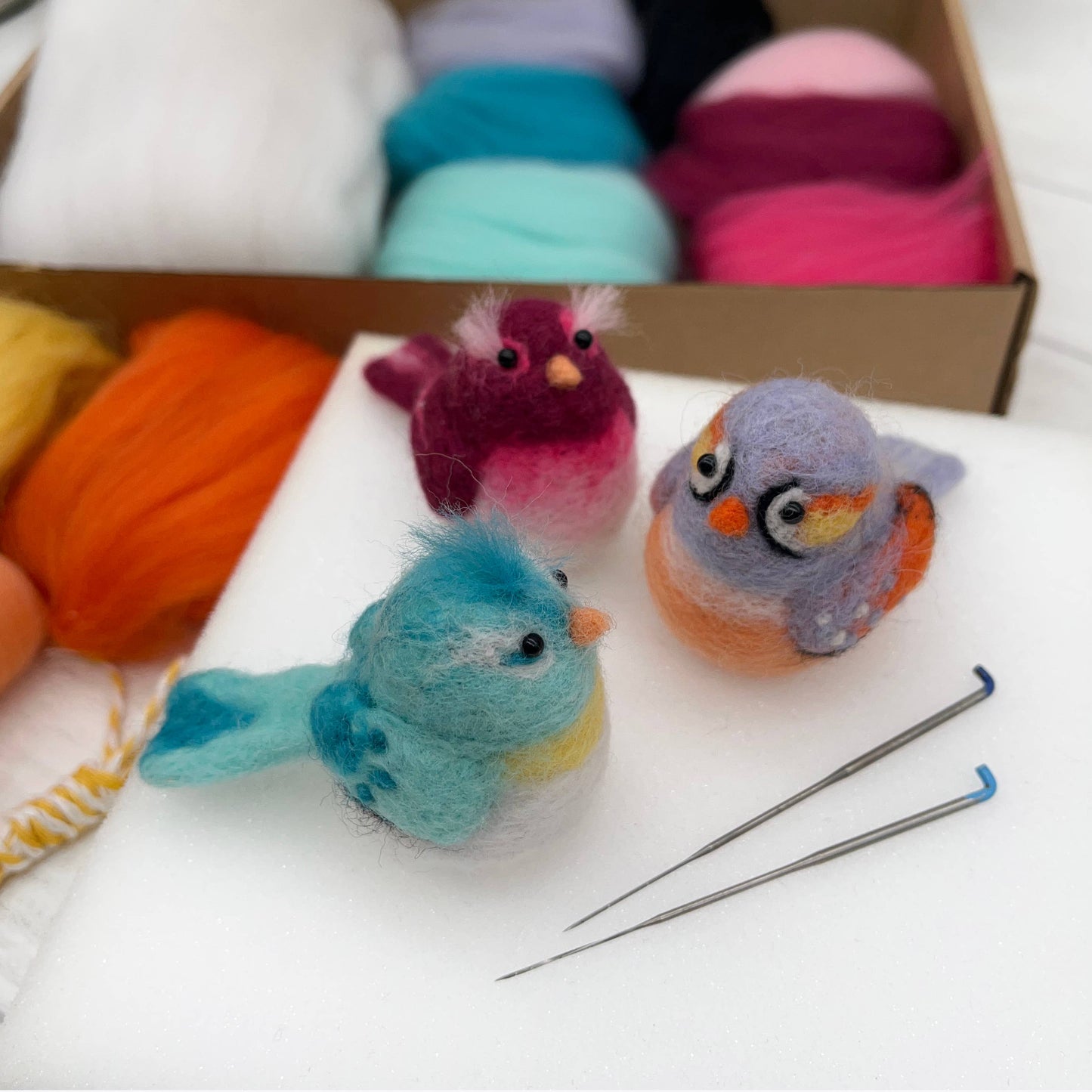 Baby Birds Needle Felting Kit - SLOLife Studio & Mercantile