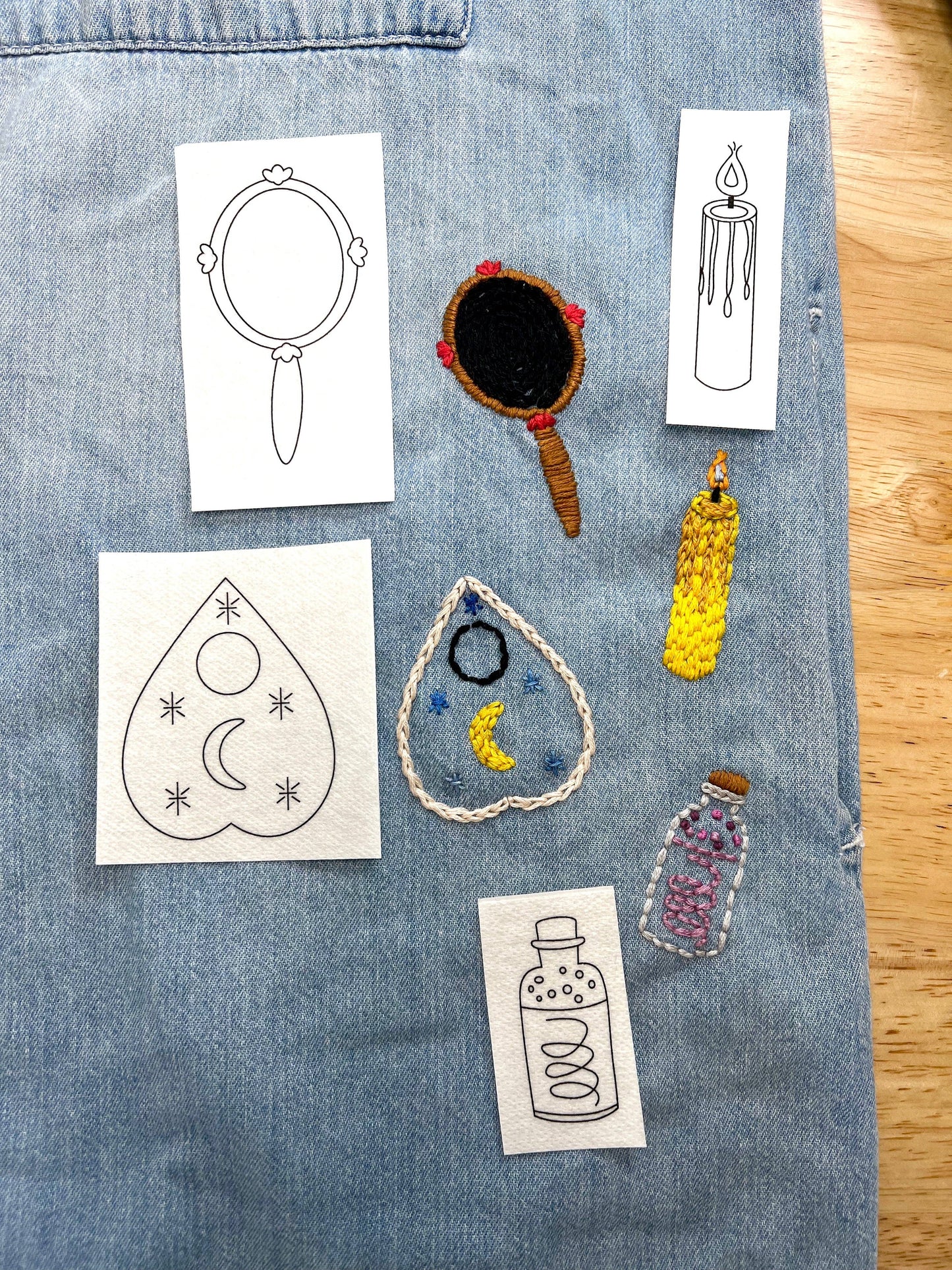 Witchy  Embroidery Patterns Set - SLOLife Studio & Mercantile