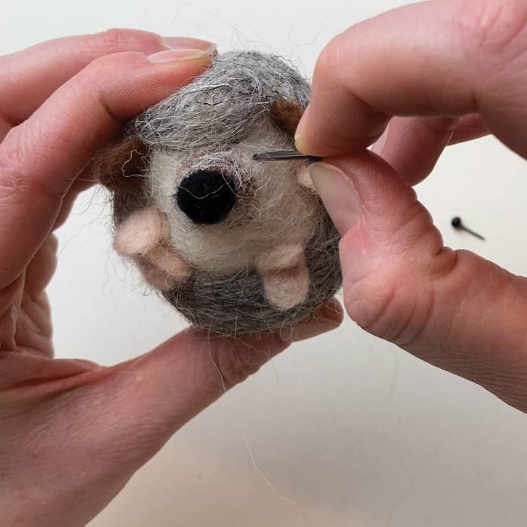 Hedgehog Needle Felting Kit - SLOLife Studio & Mercantile