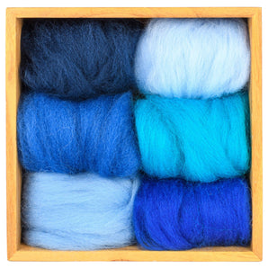 Ocean Wool Roving Set