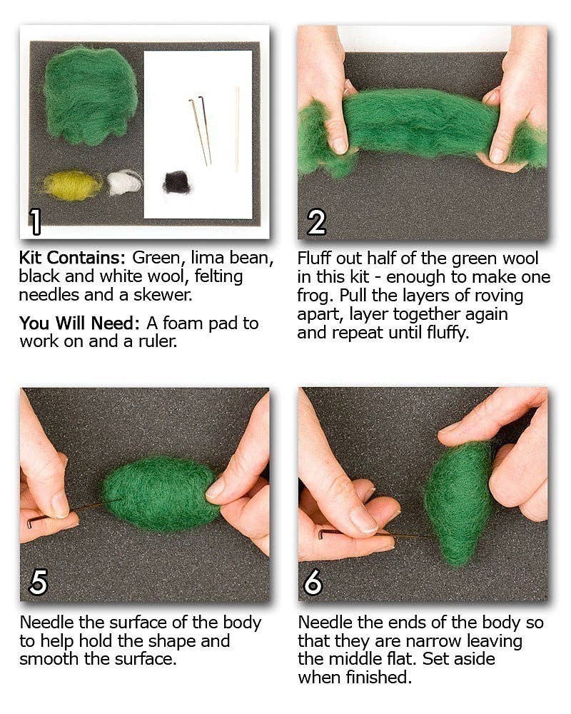 Frog Felting Kit