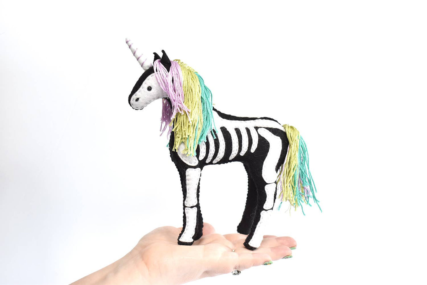 Felt Skeleton Unicorn Sewing Kit
