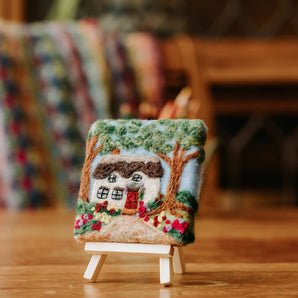 Thatched Cottage Needle Felting Kit - SLOLife Studio & Mercantile