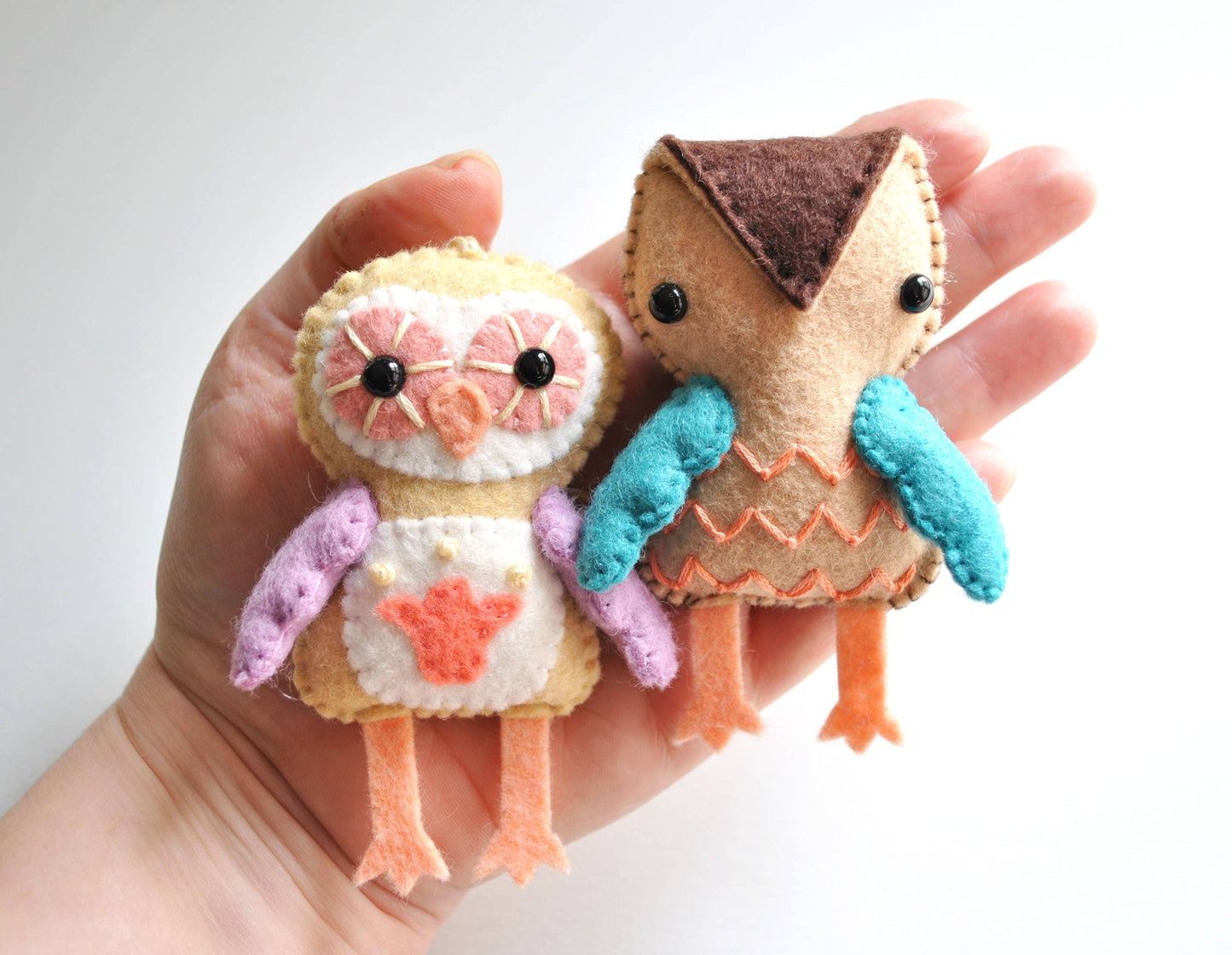 Owl Felt Ornament Sewing Kit