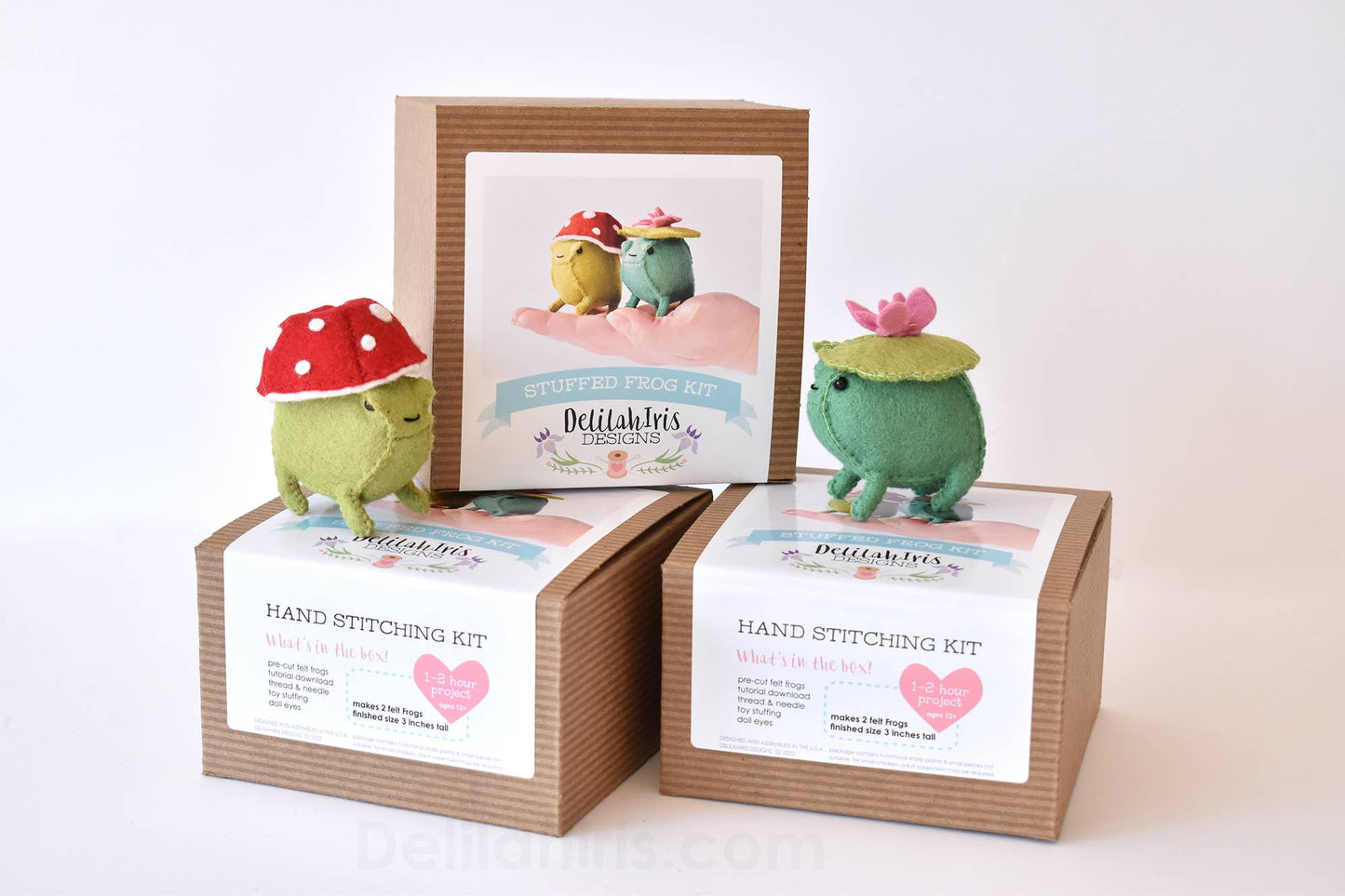 Felt Frog Sewing Craft Kit